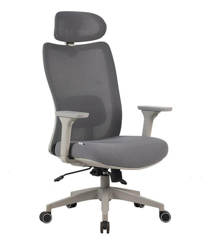 Cadeira Elements Ergonômica Escritório Astra Pro V2 Cinza