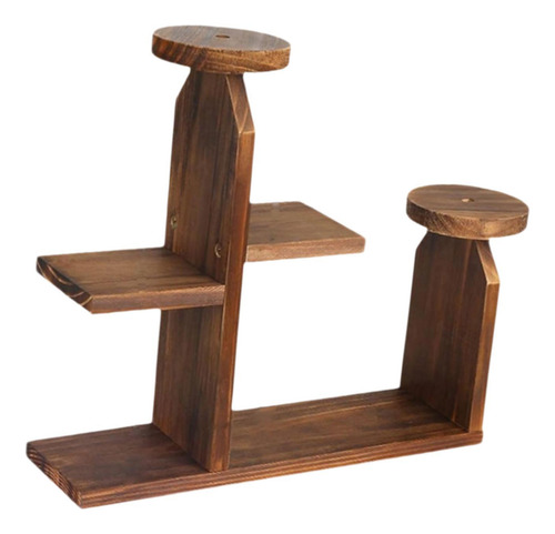 Soporte De Planta De Madera De Soporte De Macetas