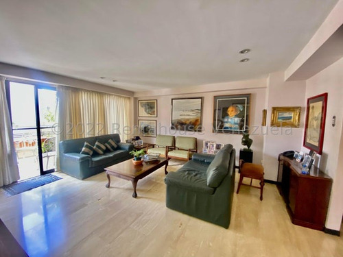 Tg Apartamento En Venta Con Pisos De Mármol, Pisos Bajo Sin Problema De Agua Con Vista Al Ávila, En Las Mercedes 23-26804 Ys