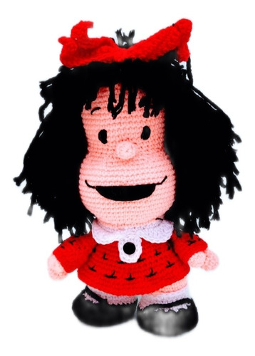 Mafalda Elaborada En Tecnica Amigurumi