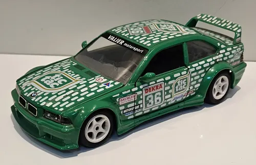 Carrinho Miniatura Bburago Bmw M3 1993 Tic Tac Green 1:24