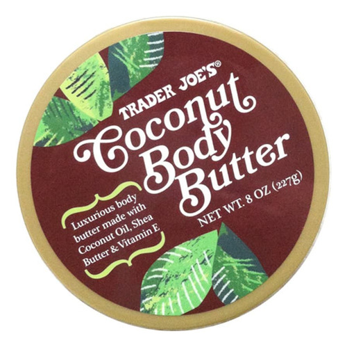 2 Packs Trader Joe's Coconut Body Butter By Trader Joe's
