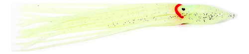 Señuelos De Calamar Pesca Faldas Para Dorado, Atun, Barrilet Color Transparente Glow