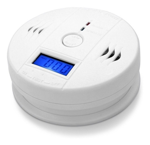 1 Alarma Detector De Monóxido De Carbono + 1 Sensor Humo