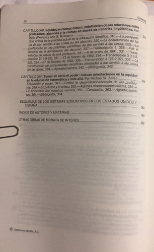 Libro Equidad Y Enseñanza De Las Matematicas: Nuevas Tendenc
