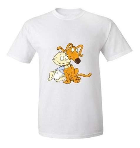 Remera Sublimada Unisex Firulais Rugrats Spike Mascota Tommy