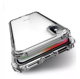 Case Transparente Airbag Para iPhone X/ Xr/ Xs Max + Mica
