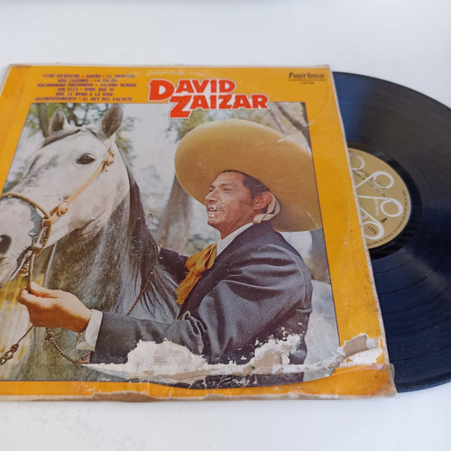 David Zaizar Lp Vinil Flor Silvestre Discos 1974 Peerless