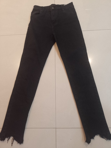 Pantalón Elastizado Negro 47 Street Chupín 22/38 Excelente 