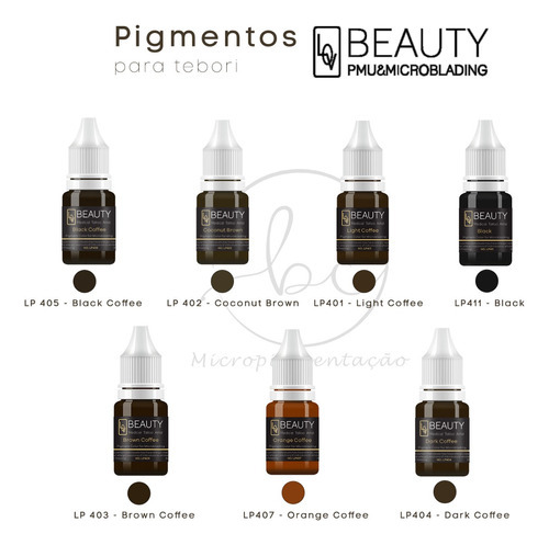 Pigmento Lovbeauty 10ml Micropigmentação Microblading Tebori