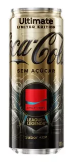 5x Coca-cola Ultimate League Of Legends Zero Açúcar 310ml