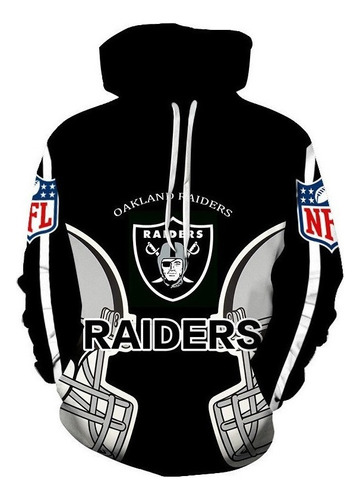 Sudadera Nfl Sudadera Con Las Free Vega Raiders Deli