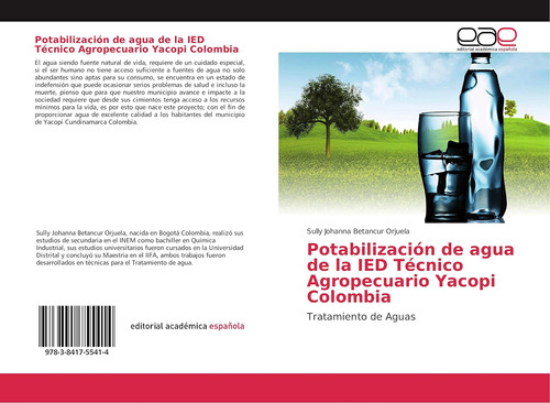 Libro: Potabilización Agua Ied Técnico Agropecuario