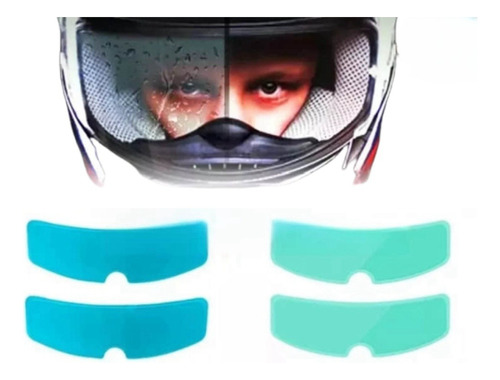 Pinlock Mica Antiempañante Niebla Lluvia Moto Visor Casco 