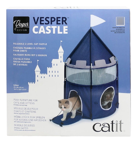 Casa Castle Gatos Gatitos Castillo Cat It- Petit Pet Shop