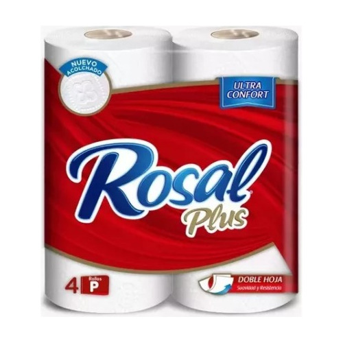 Bulto Papel Higienico Rosal Rojo 180 Hojas Paveca 48 Rollos 