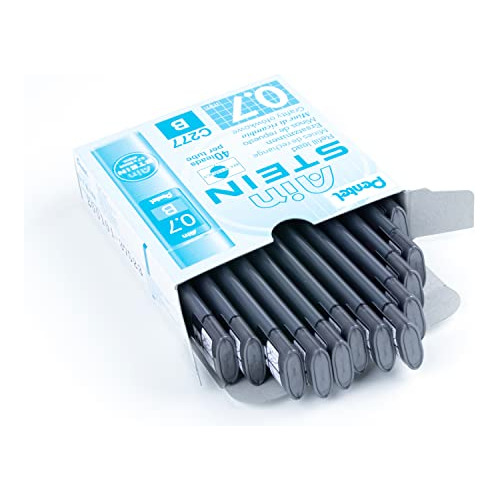Recarga De Plomo B Grado 0.7 Mm Ain Stein (paquete De 1...