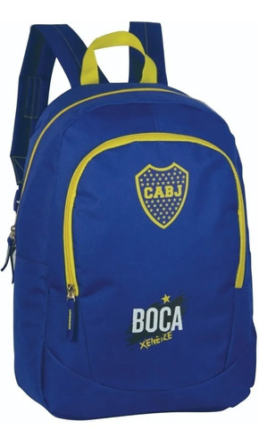 Mochila Boca Junior Bj53 17  Pulgadas Original Lelab