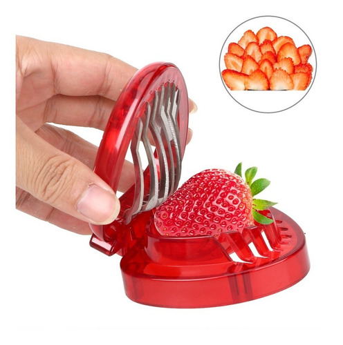 Rebanador Cortador De Fresas Tajadas Strawberry Slicer