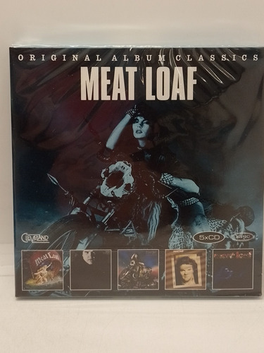 Meat Loaf Original Album Classics Cd X5 Nuevo Original 