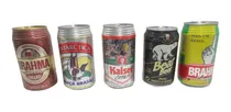 Comprar Lote Com 5 Latas Antigas De Cerveja Vazias Coleção Lot13