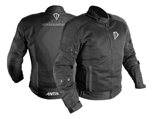 Chaqueta Textil De Moto Antidead Air Sf Hombre - Negro - Neg