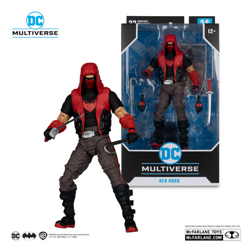 Red Hood (dawn Of Dc) Mcfarlane Toys (Usado)