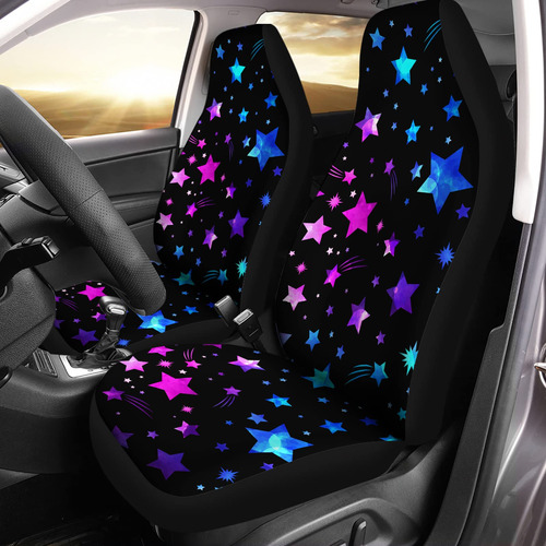 Bulopur Juego 2 Funda Asiento Automovil Estampado Estrella