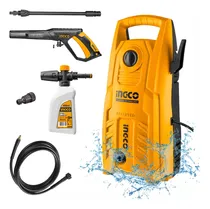 Comprar Hidrolavadora 1400w + Shampunera Ingco Carros Autos Camiones