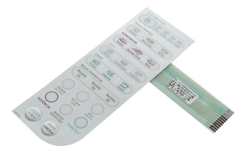 Teclado Membrana Painel Microondas Electrolux Mef33 Original