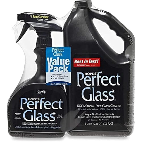 Hope S Perfect Glass Cleaner 2 Piezas Botella De Spray ...