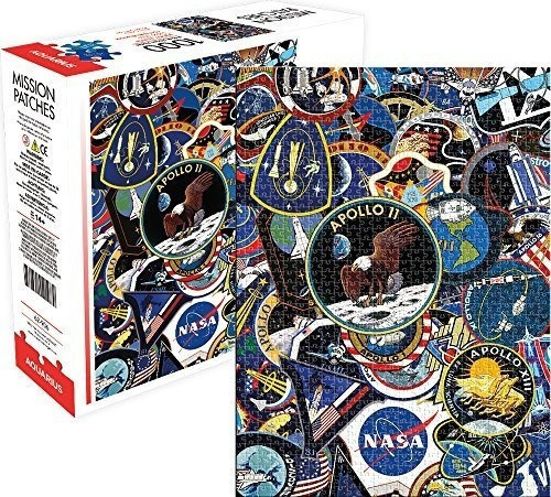 Aquarius Nasa Mission Parches Jigsaw Puzzle 1000 Piezas