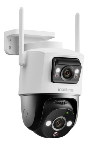 Câmera Externa Wi-fi 3mp 360° Full Color Im9+ Com Sd 64gb Cor Branco/Preto