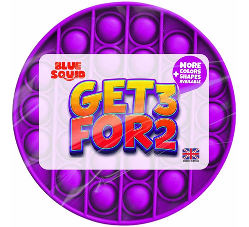 Imagen 1 de 3 de Pop It Fidget Juego Anti Estrés