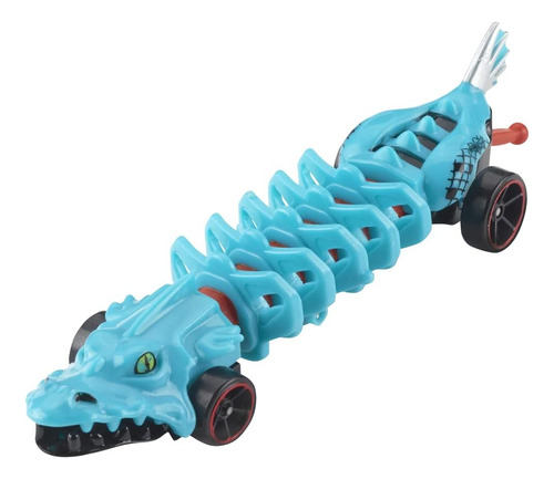 Hot Wheels Mutant Machines VehĂculo Skullface Azul Y Naran