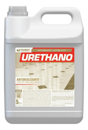 Cera Uretánica Acrílica Para Pisos Urethano X 5lt