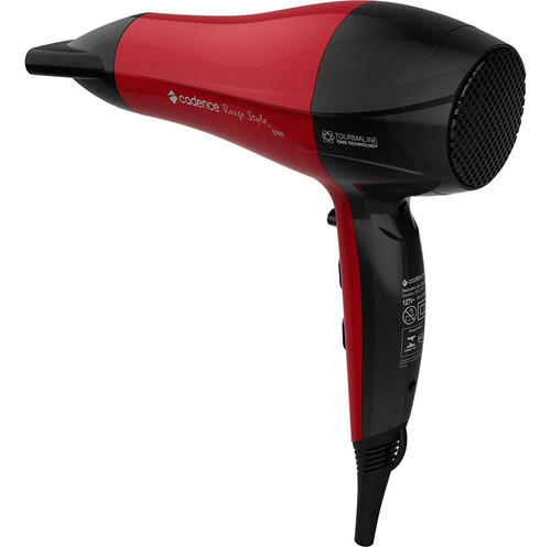 Secador De Cabelo Com Ions Cadence Sc560 Rouge Style