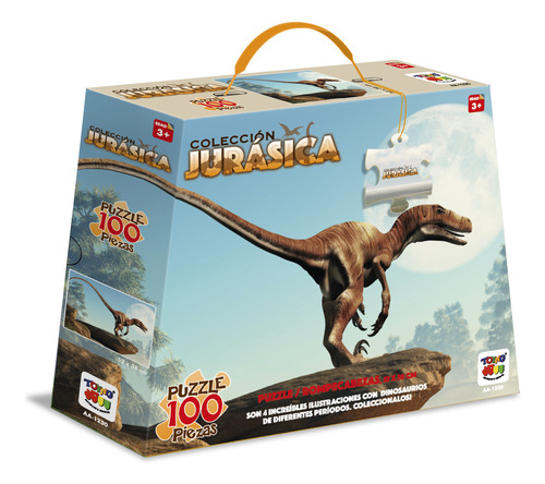 Puzzle 100 Piezas Piedra Colección Jurasica