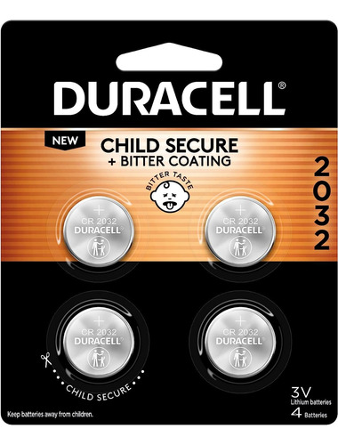 Pila De Botón Duracell Cr 2032 Lithium Litio