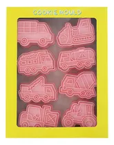 Comprar Set X8 Cortantes Para Galletas Cookies Maquinas Construccion