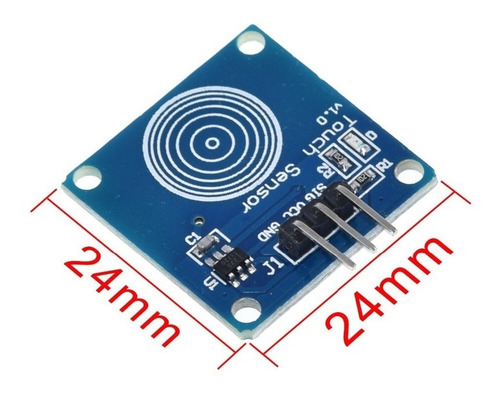 Pack X5 Sensor Touch Capacitivo Ttp223 B Tactil 223 X5 A0176