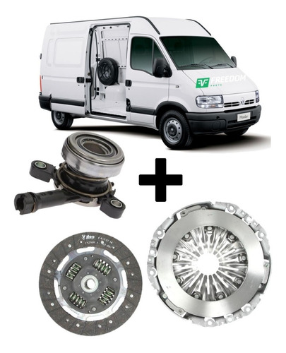 Kit De Embreagem Completo + Atuador Renault Master 2.5 E 2.8