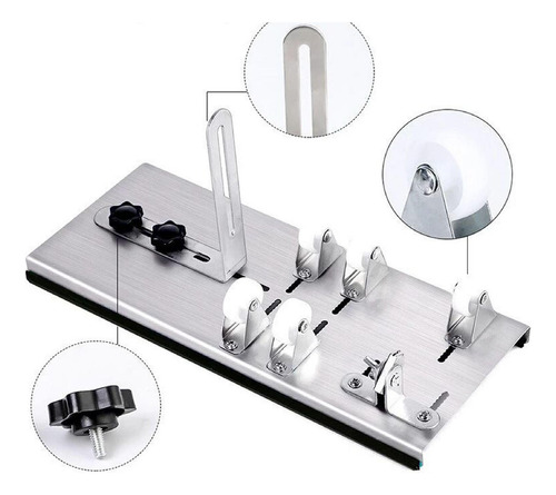 Cortador De Botellas De Vidrio Ajustable De Acero Kit