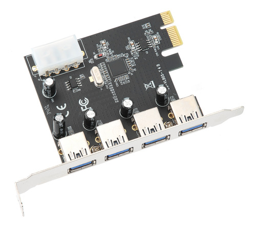 Convertidor De 4 Puertos Usb 3.0 Pci Express A Tarjeta Usb 3