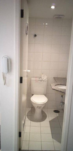 Imagem 5 de 6 de Sala Comercial Para Alugar Em Moema. Avenida Lavandisca, 741. São 38m² Com Sala De Reunião, Sala Social, 2 Banheiros E 1 Vaga Na Garagem. - Sa0385