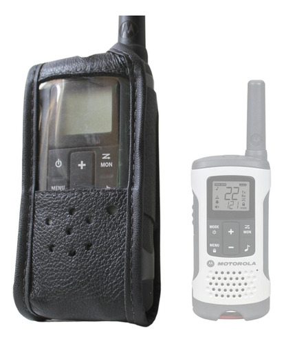 Kit 4 X Capa Proteção Rádio Ht Motorola T260 Com Alça