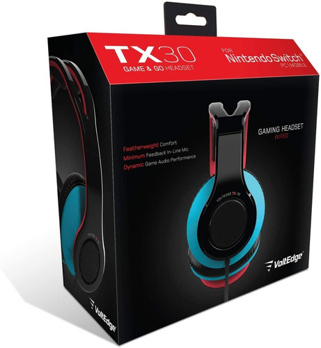 Imagen 2 de 4 de Audifonos Tx30 Para Switch Nuevos (en D3 Gamers)