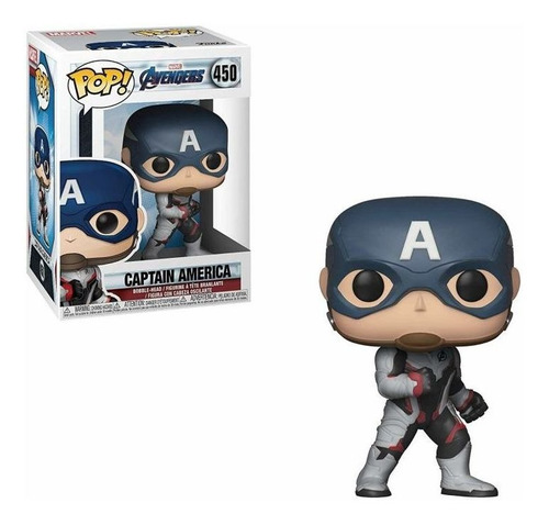 Imagen 1 de 1 de Funko Pop #450 Capitan America Endgame