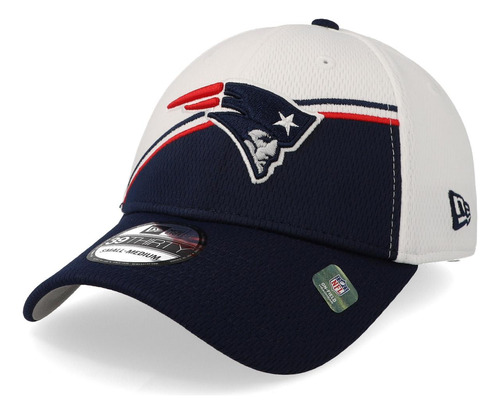 Gorra New Era 39 Thirty Nfl Sideline 23 Patriots Azul Marino