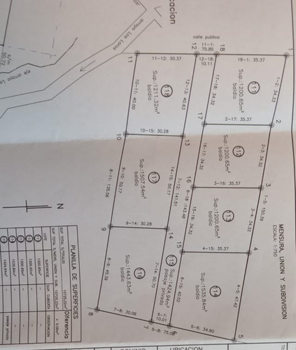 Venta De Lotes De 1200 M2 A 1850 M2 En Loteo Cacique Yam - Villa Yacanto De Calamuchita - Córdoba